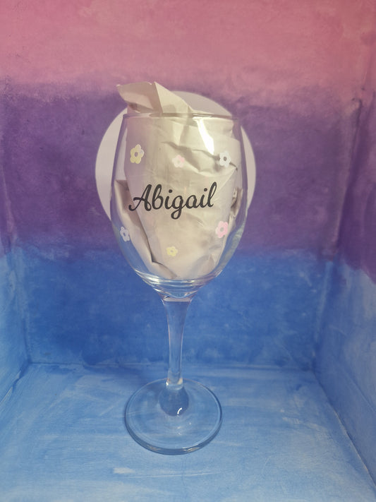 Personalised Wine Glasses