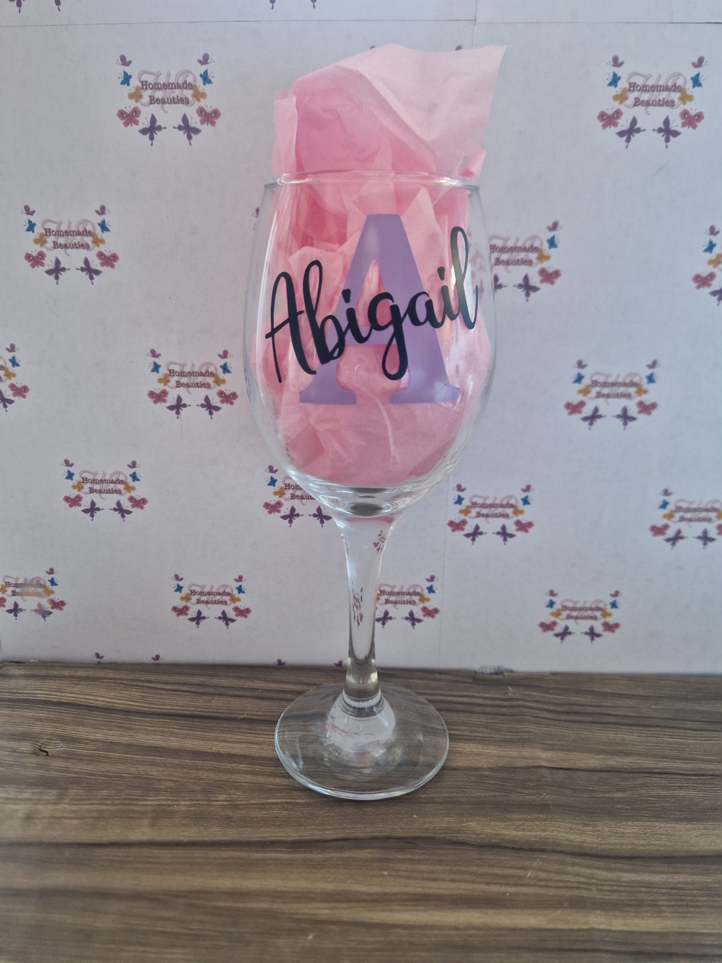 Personalised Wine Glasses