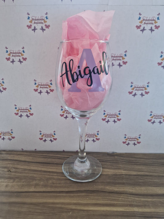Personalised Wine Glasses