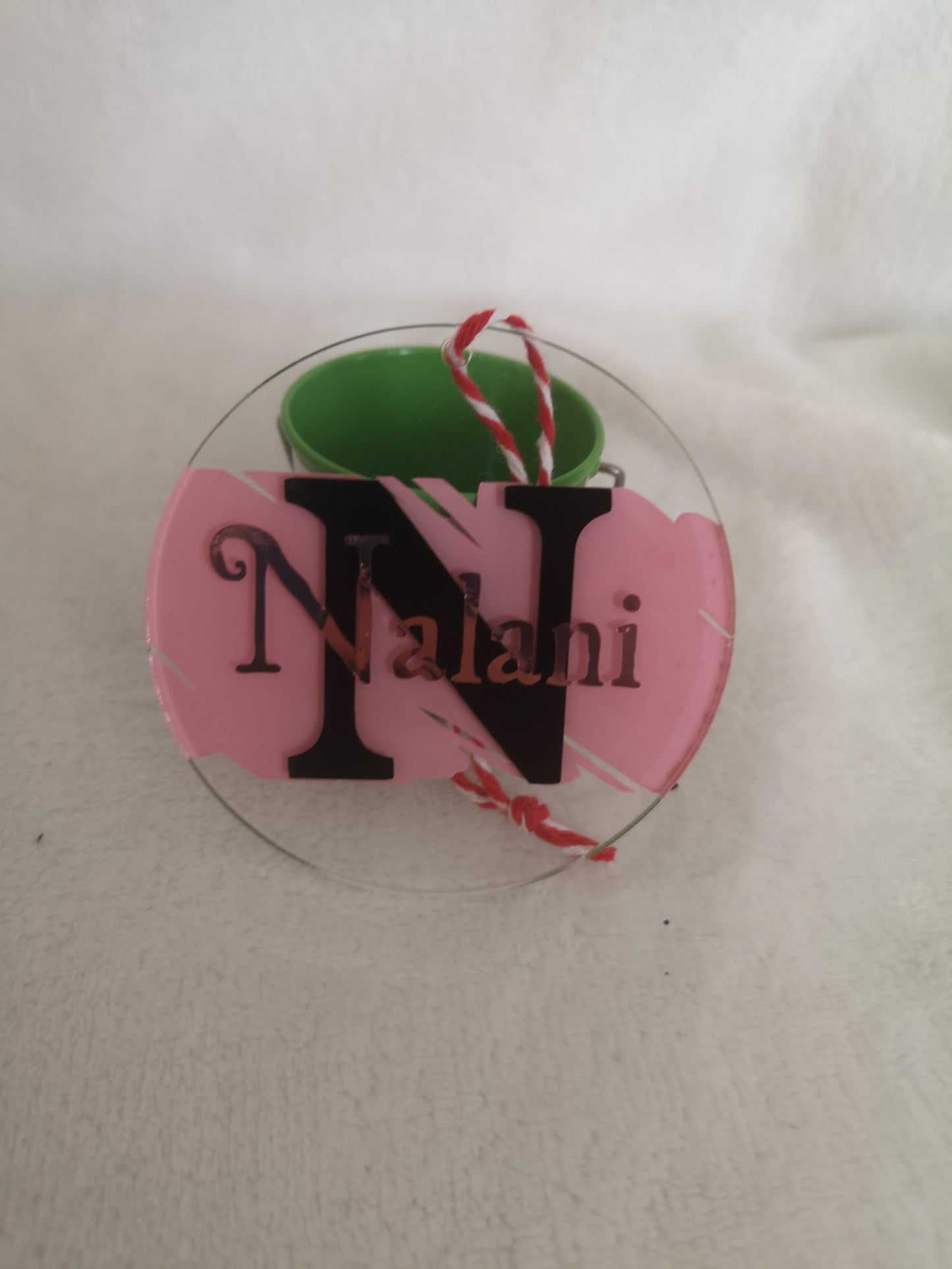 Personalised Christmas Tree Acrylic Decoration
