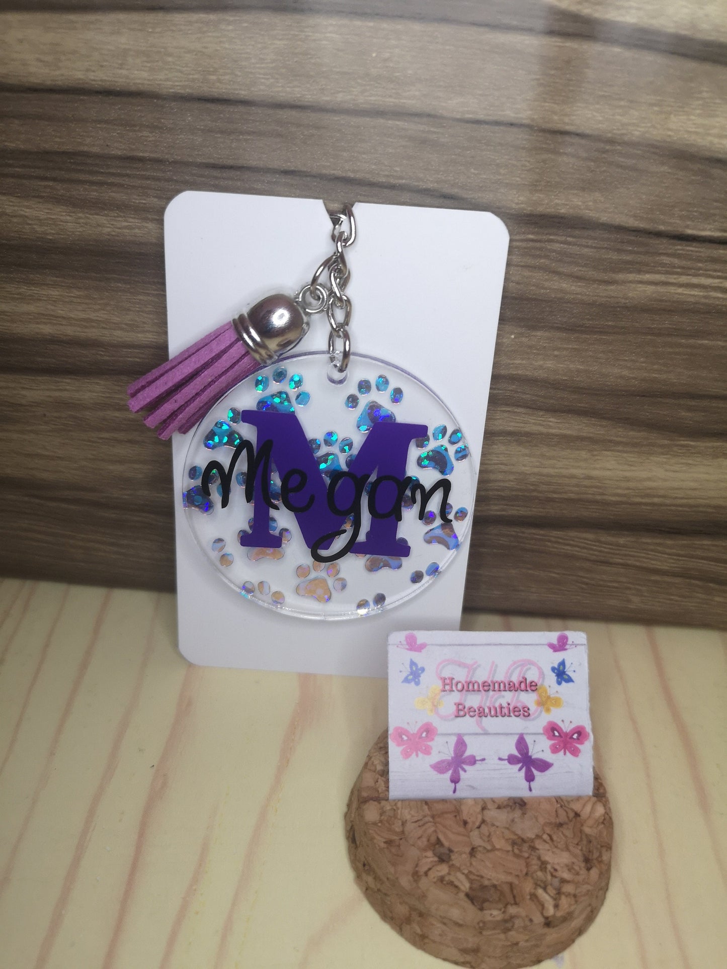 Personalised keyrings