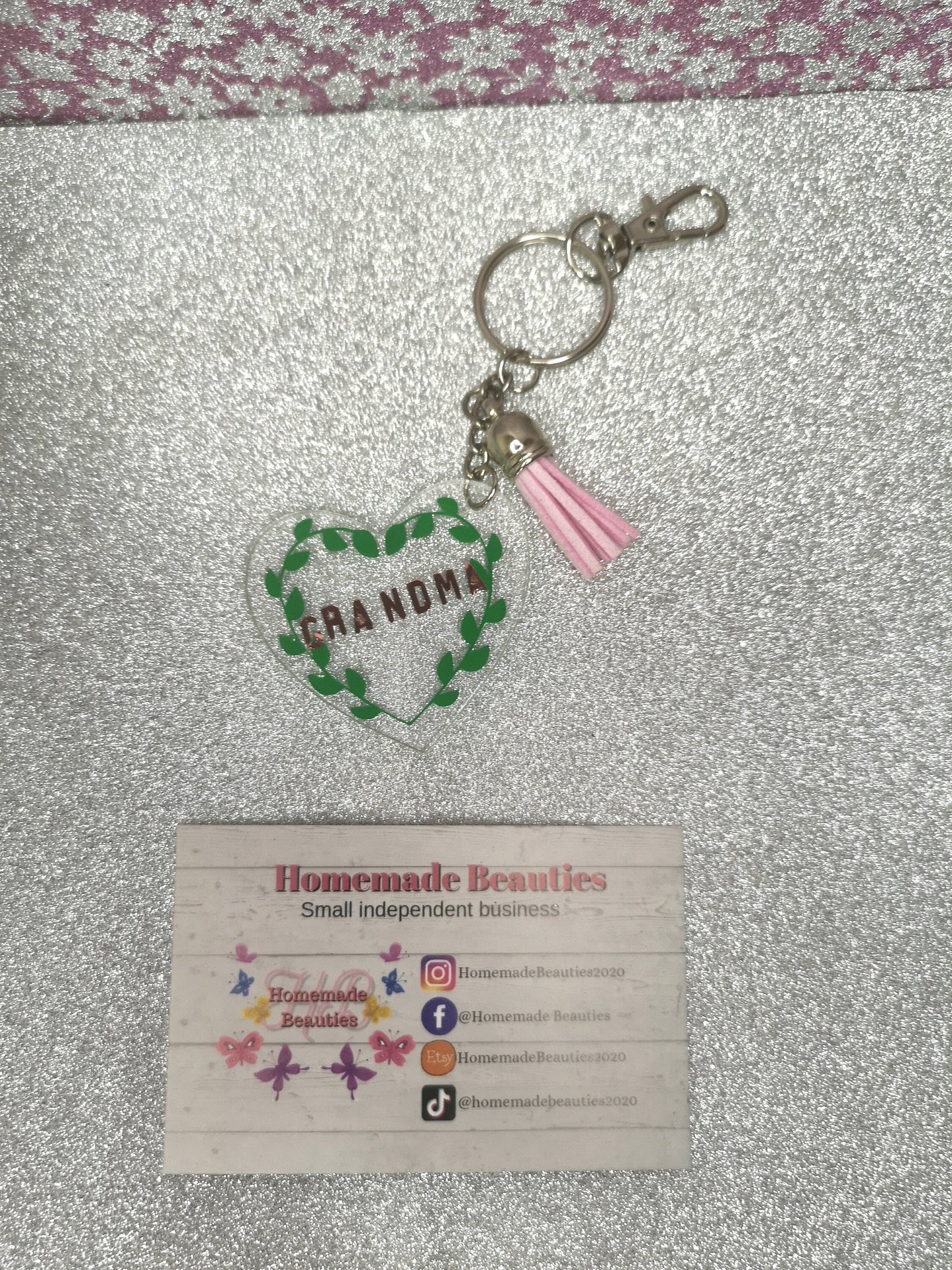 Personalised keyrings