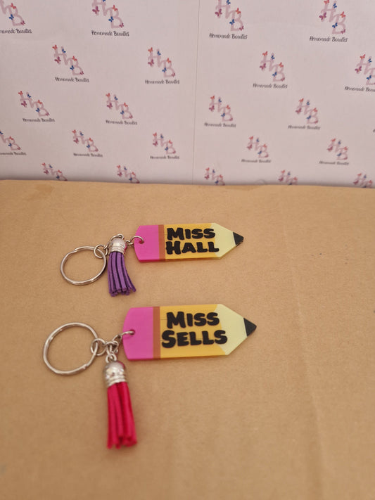 Personalised keyrings