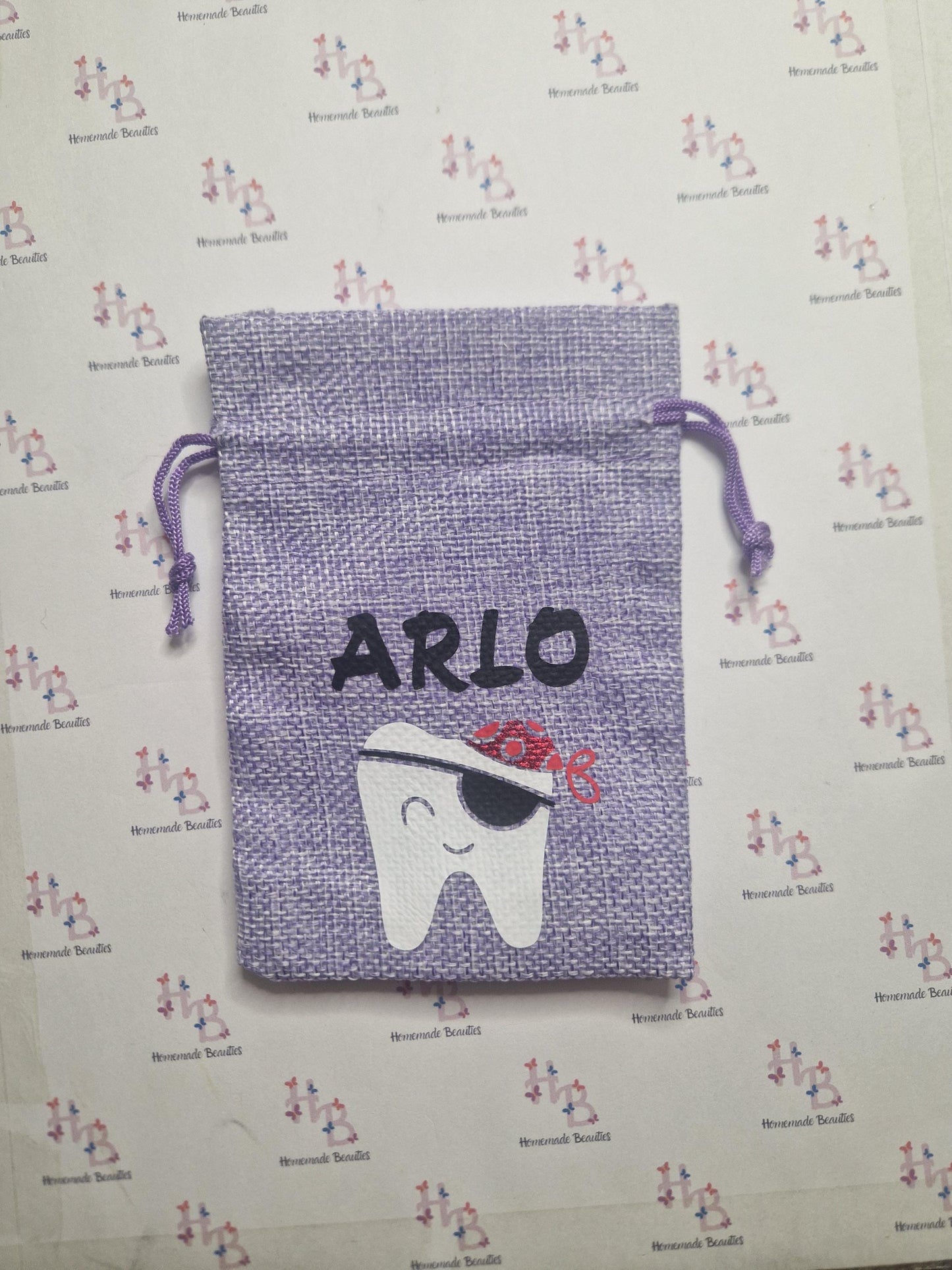 Personalised Tooth Fairy Bags