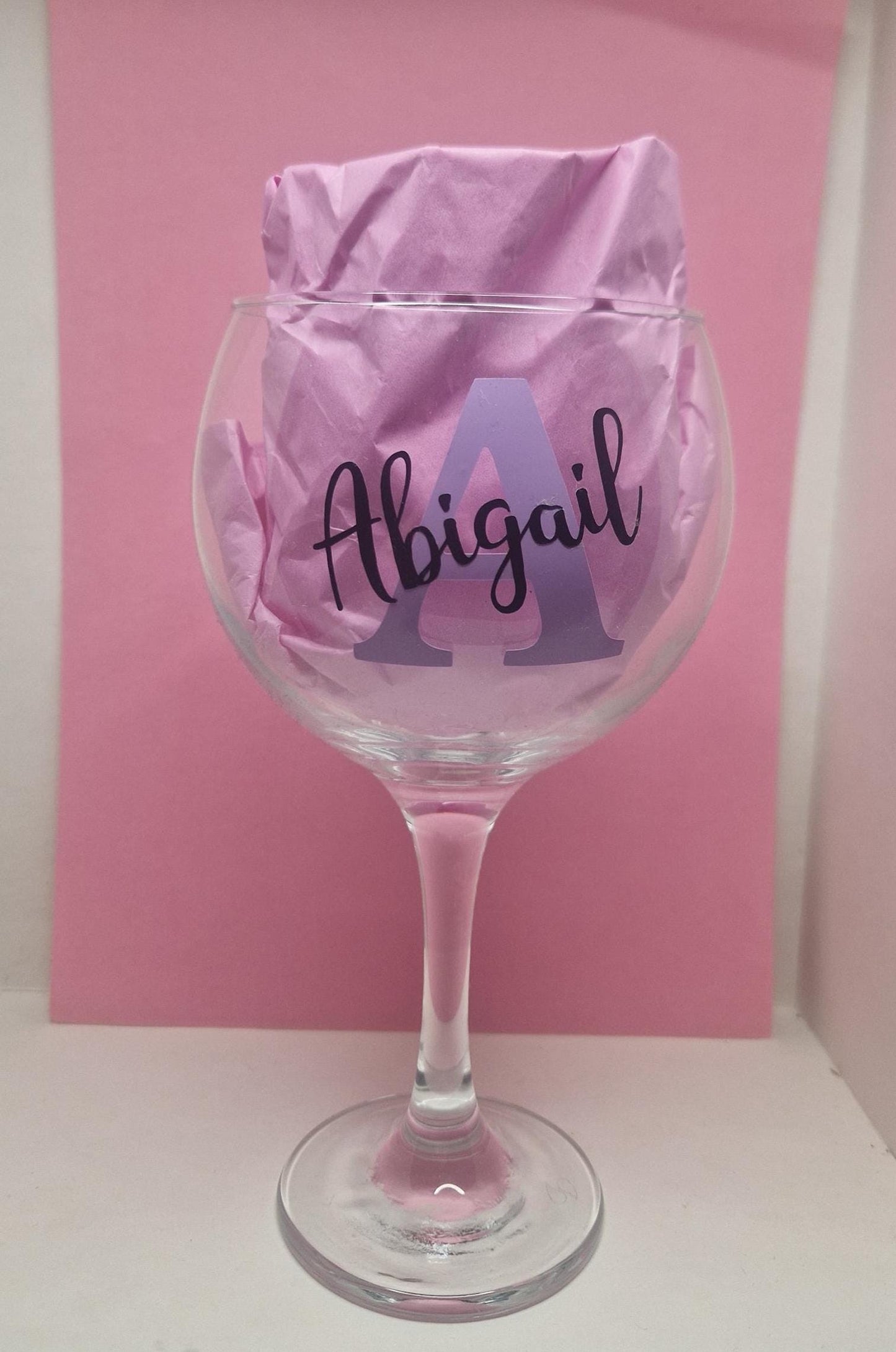 Personalised Gin Glasses