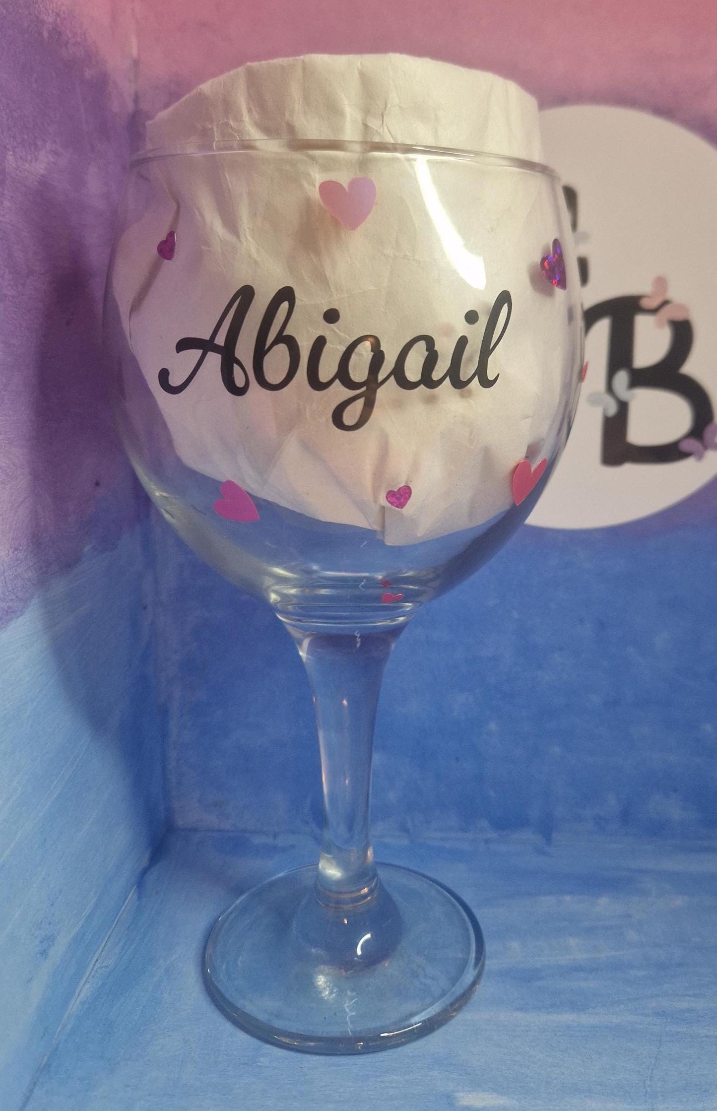 Personalised Gin Glasses