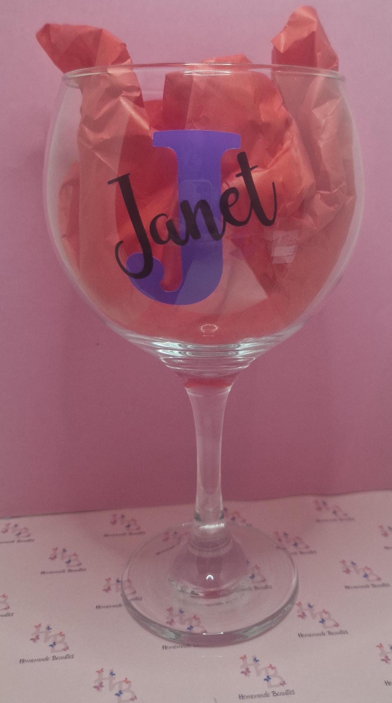 Personalised Gin Glasses