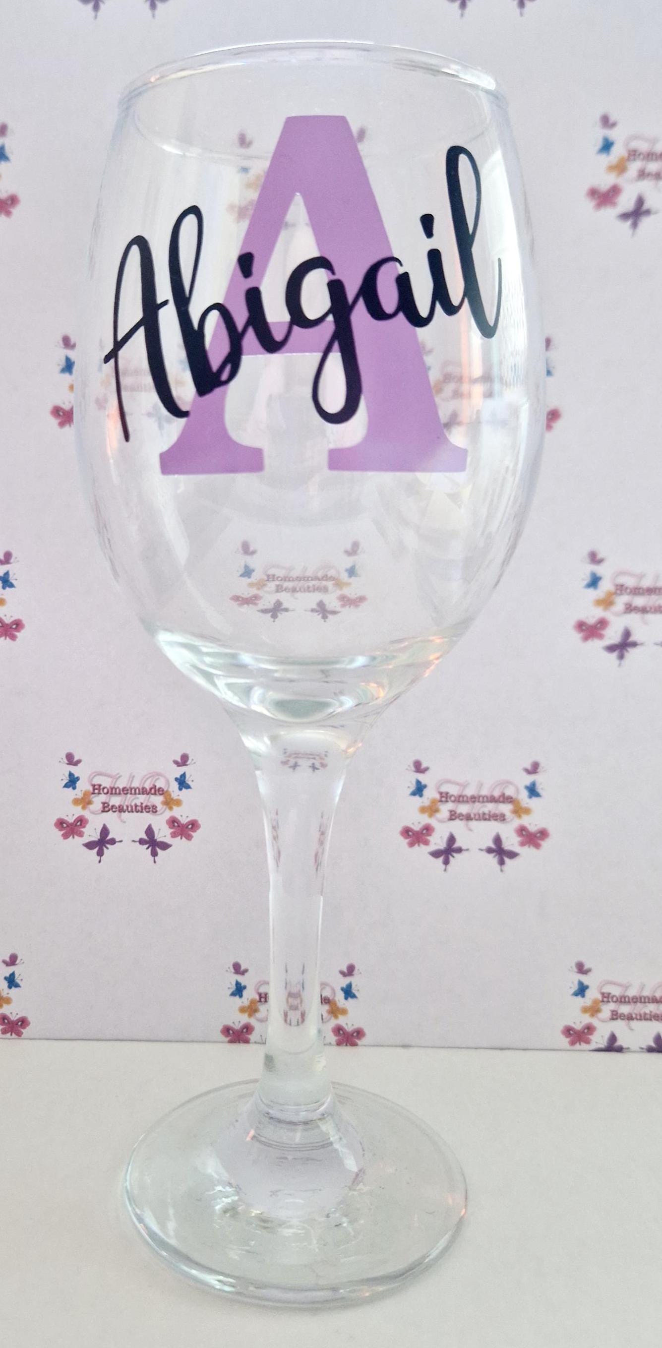 Personalised Wine Glasses